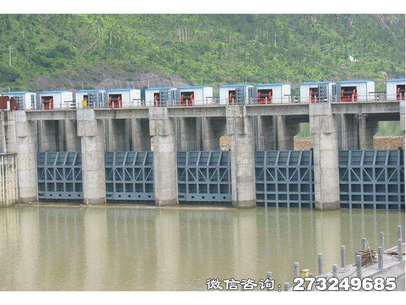 云县拦水大坝闸门