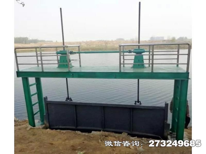 仓山水坝拦水闸门