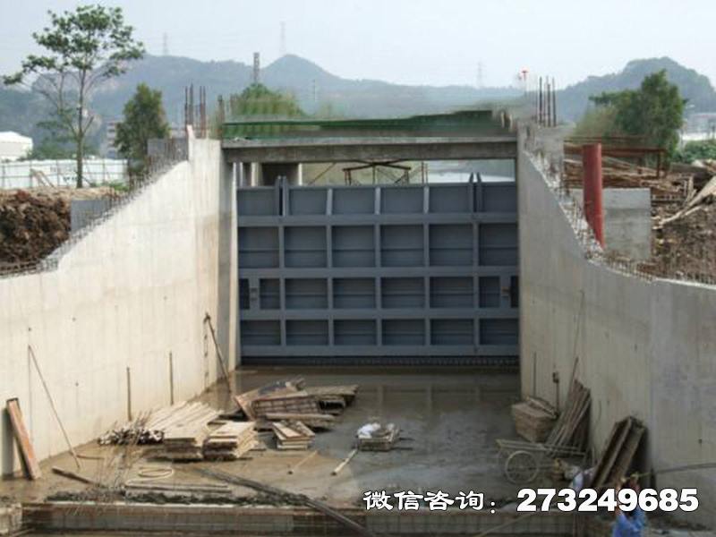 仓山水坝止水闸门