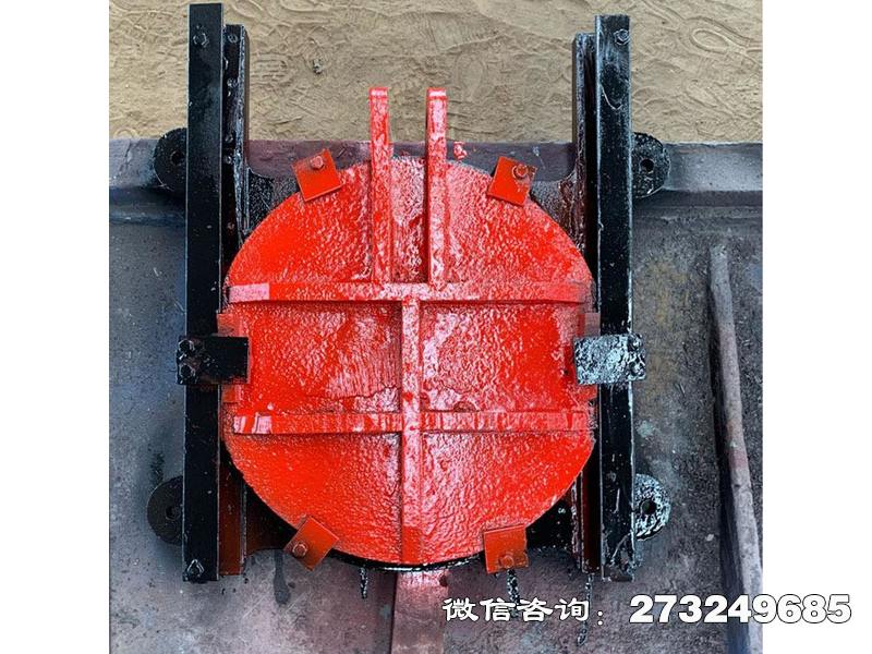 芮城县手电两用铸铁镶铜圆闸门